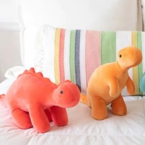 2 Manhattan Toy Velveteen Dinosaurs
